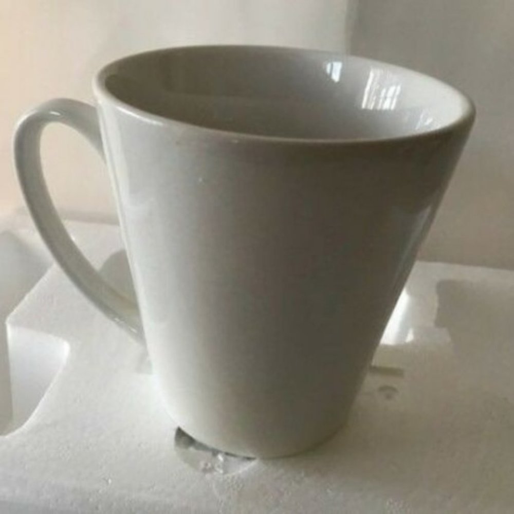 Designpac Deer In Woods Winter Snow Coffee Mug Cup Trees Ceramic Rare Vintage - Picture 3 of 7